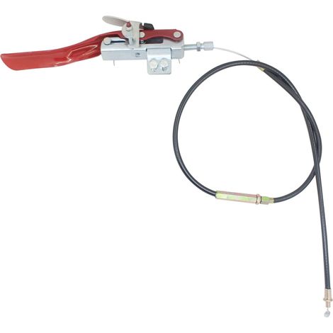 Autobloquant Manette d'embrayage motoculteur pour Micro cultivateur motobineuse désherbeur mécanique tracté poignées autobloquantes kit d Cable Embrayage (1/5)