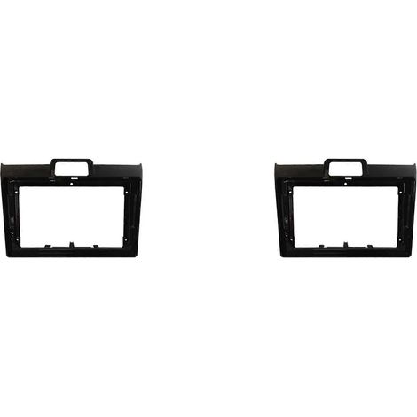 2 façades d'autoradio pour Toyota Corolla Axio Fielder 2015, cadre de montage pour autoradio DVD, adaptateur et façade d'installation sur tableau de bord. (1/5)