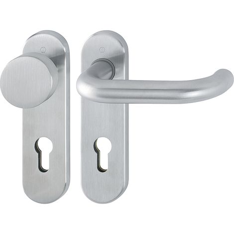 HOPPE® Wechselgarnitur mit Kurzschild Paris E58/353K/138Z, Edelstahl, 3296687