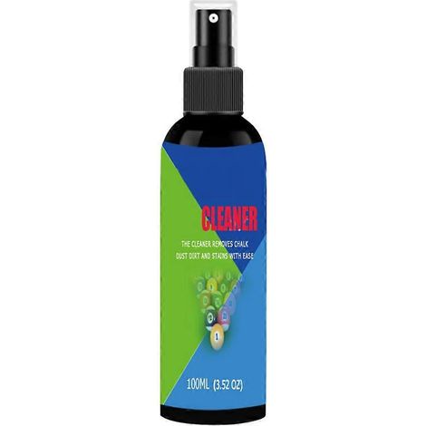 Spray nettoyant parfait pour boules de billard, à pénétration profonde pour un nettoyage efficace. (1/5)