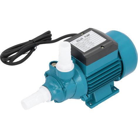 Pompe à eau à moteur horizontal mono-aspiration avec hélice unipolaire, outil d'irrigation 15m, 180W, 12V DC (1/5)
