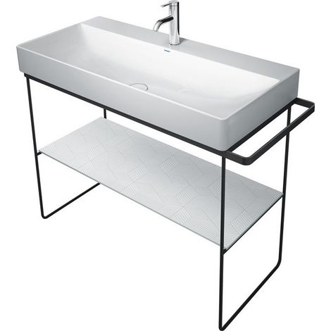 Insert en verre Duravit DURASQUARE pour console métallique 003103/104 we