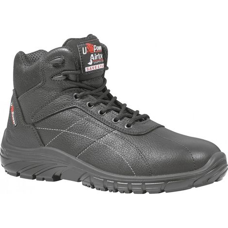 Zapatos de seguridad -Nero Grip- y botas de seguridad -Scuro Grip-, S3 SRC T47