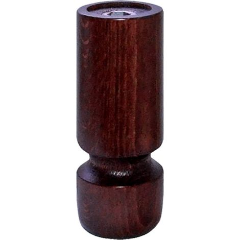 MOBILA - PIEDE IN LEGNO NOCE H130MM D40