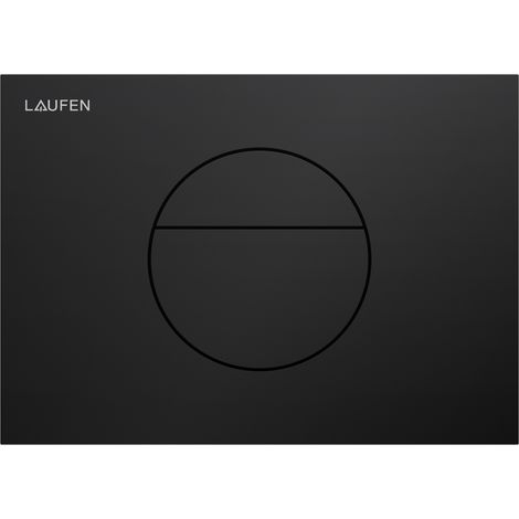 Laufen INEO - Betätigungsplatte, schwarz matt H9001127160001 (1/2)
