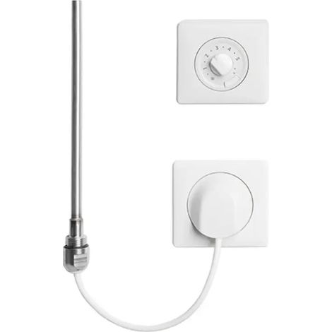 Kermi Juego eléctrico WFS 300W, blanco, 4037486278285