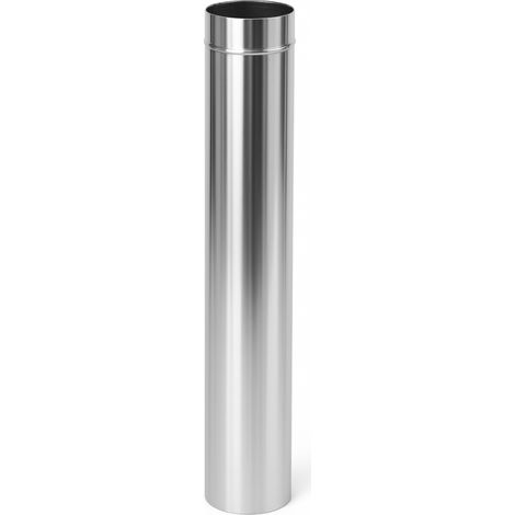 Tubo acciaio inox diametro 250 mm sp. 0,5 mm h. 1000 mm canna fumaria (1/5)