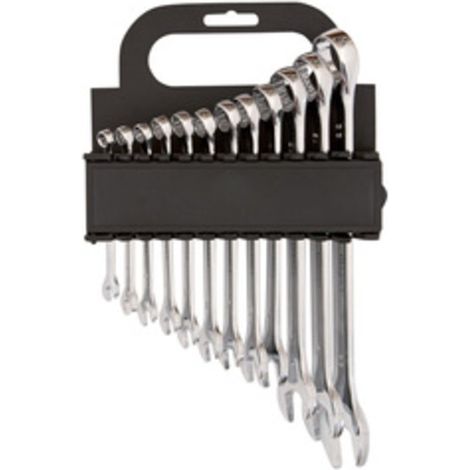 SERIE 12 CHIAVI COMBINATE MIRROR 6/22 MM CR VAN