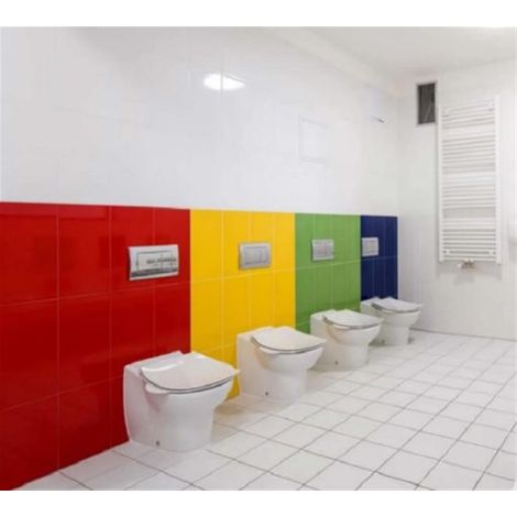 Carrelage mural - Faïence brillante - COLOR ONE - Dimensions: 20 x 20 cm- Color one - Rouge - Brillant - RAL 0304060