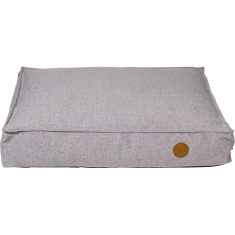 Lit Orthopédique pour Chien - Panier Tout Confort pour Chiens aux Articulations Fragiles - Gris Clair, XL, 120 x 80 x 15 cm (1/4)