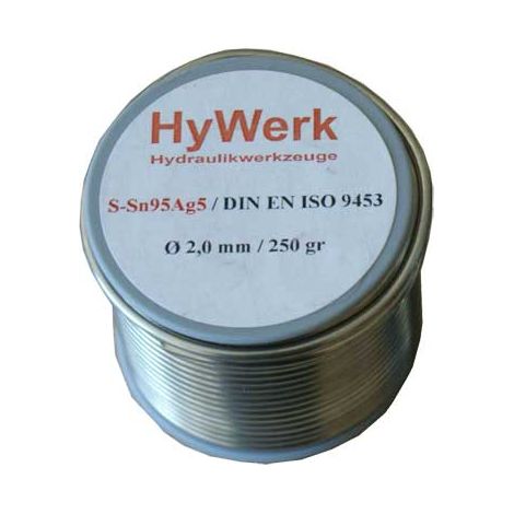 LEGA STAGNO ARGENTO SSN95 AG5 5% Argento HYWERK