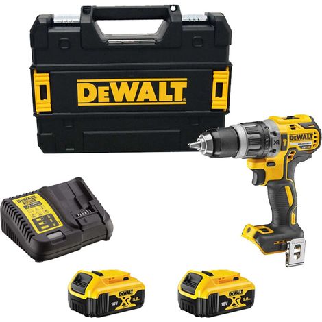 DeWALT DCD796P2 18V XR Brushless Combi Drill With 2 x 5.0Ah Batts, Charger And Case (1/5)