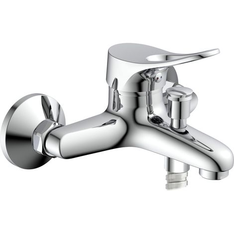 EISL Duscharmatur Wasserhahn Bad mit Brauseanschluss Einhebelmischer Mischbatterie Dusche NI023VECR (1/3)
