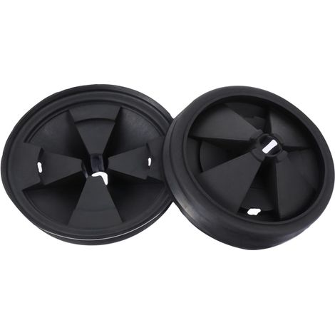 2 pièces Protection Anti-éclaboussures pour Broyeur de Déchets Alimentaires Cache Évier Résistant à Huile Chaleur Accessoire Cuisine Facile à Installer et Remplacer (1/5)