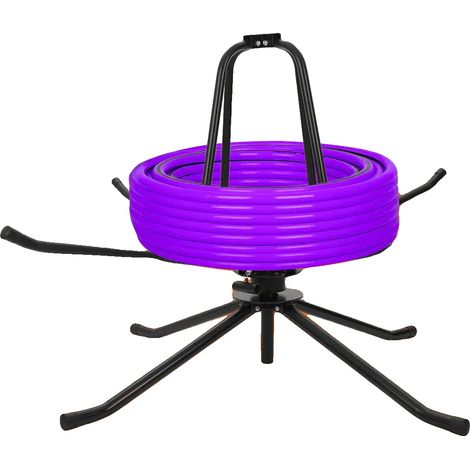 Dispensador de mangueras, DC01 de acero, compatible con mangueras de 600 m, fácil montaje, compatible con PERT y PEX, diseño duradero. (1/5)