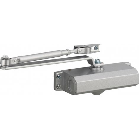 Ferme porte hydraulique eco argent force 3