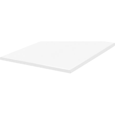 Cubrecolchón de espuma 160 x 200 cm blanco Calm (1/5)