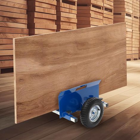 Plattenroller Plattformwagen bis 500 kg mit 2 Räder Plattenroller 250 mm Klemmbreite Schwerlast Plattentransportwagen für Baustellen, Lagerhäuser, Werkstätten (1/5)