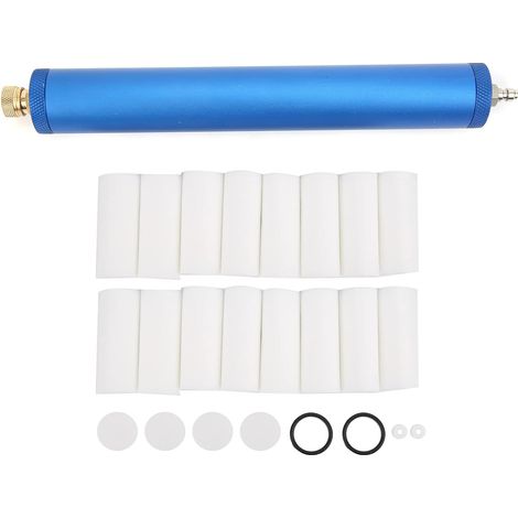 Air Filter, Air Filter Pump Oil Water Separator 30MPa High Pressure with 20 Filter Elements Auto Maintenance Repair