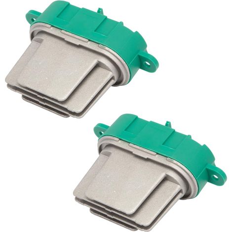 2Pcs Chauffage Souffleur Moteur Résistance Compatible avec Espace IV 2002-2022,7701207453, blower Résistance Ventilateur Chauffage pour Espace IV 52492000 (1/5)