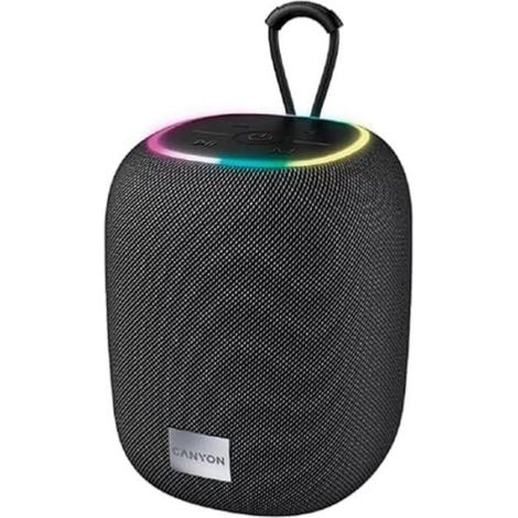 Enceinte Portable - 10 W - Bluetooth 5.2 - Autonomie 3 H - Pour Intérieur Extérieur - 1 Pièce (1/2)