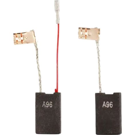 2x Trade-Shop Kohlebürsten Motorkohlen 6,3 x 16 x 26mm kompatibel mit Bosch GBH 12-52 D, GBH 12-52 DV Bohrhammer ersetzt 1607000C3Z 1.607.000.C3Z (1/4)
