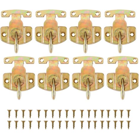 8-teiliges Set Esstischverriegelungen, robuste Tischplattenverriegelungen, Tischschnallen, Verbindungsstücke, Zubehör