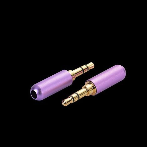 DIY-Stereo-Audioadapter für Kopfhörer, dreiteilig, mit 3,5-mm-Zweikanalstecker, vergoldet und farbig (3 Teile) (1/5)