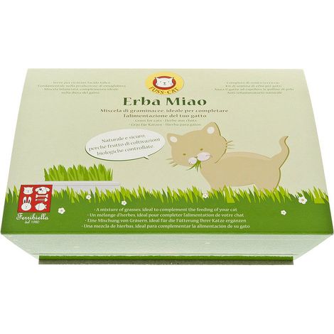 Erba gatto 14 pezzi da 600 g