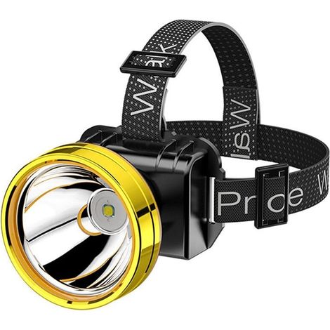 Lampe frontale la plus puissante Lampe frontale Usb phares,Lampe de poche frontale rechargeable pour éclairage extérieur