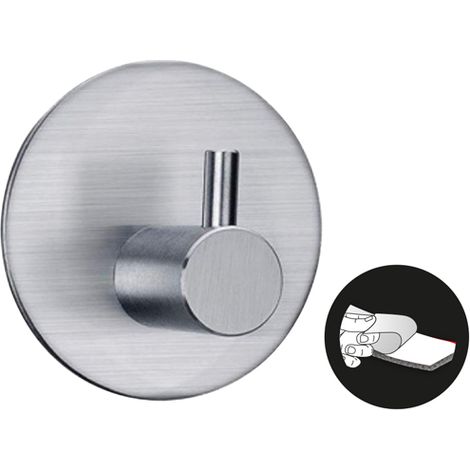 APPENDIABITI PER BAGNO CROMATO AUTOADESIVO MAURER