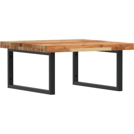 Maison Exclusive - Waschbeckenregal Wandmontage Stahl und Akazien