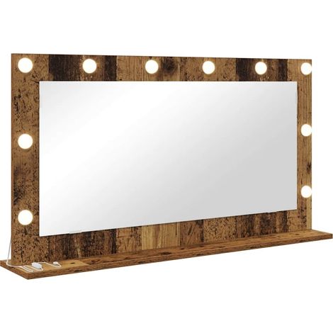 Miroir de vanité Rectangulaire Bois ancien 100 x 55 x 18 cm