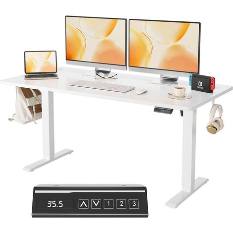 IDEALHOUSE Bureau Assis‑Debout Électrique 120cm (1/5)