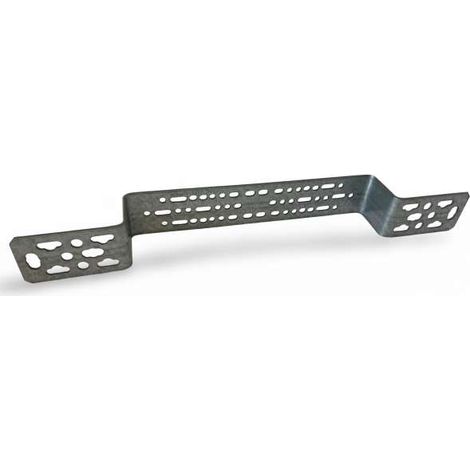 Stichmaßhalter Multihalter Lochschiene Montageschiene gebogen Tiefe 33mm Stichmaß 80 / 120 / 153 mm