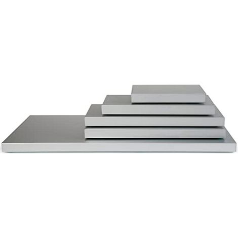 Plateau de Service Réfrigéré GN 1/2, avec Blocs Réfrigérants, Aluminium/Polystyrène Expansé, Moins de +8 °C Pendant 3 Heures, pour Buffet, Traiteur, Intérieur et Extérieur (1/2)