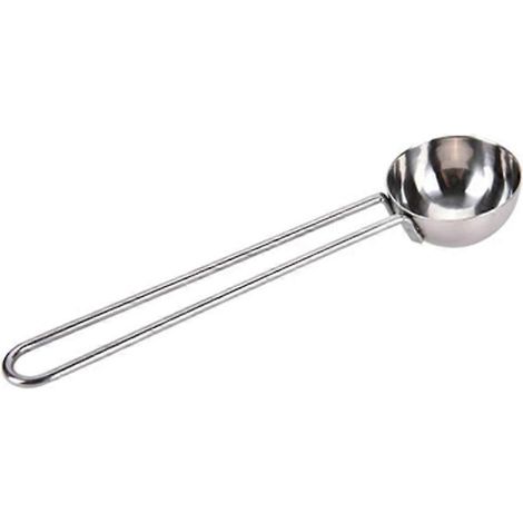 Kaffeelöffel aus Edelstahl mit langem Griff-Silver (1/3)