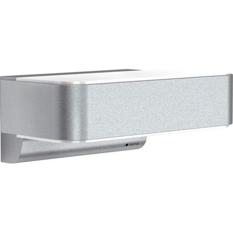 Steinel Sensor-LED-Außenleuchte L 810 SC silber 087562 LED-Außenwandleuchte mit Bewegungsmelder LED (1/4)