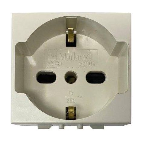 3,0 x PRESA SCHUKO + SICUREZZA VENUS MARLANVIL