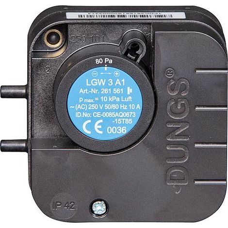 Pressostat differentiel LGW 3A1H 0,8mbar