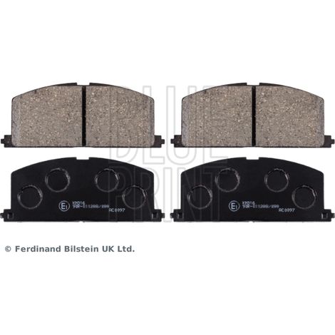 Kit de plaquettes de frein, frein à disque Blue Print ADT34279 TOYOTA