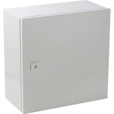 TRU COMPONENTS TC-S404020 Quadro elettrico 400 x 400 x 200 Lamiera d'acciaio Grigio luminescente 1 pz. (1/5)