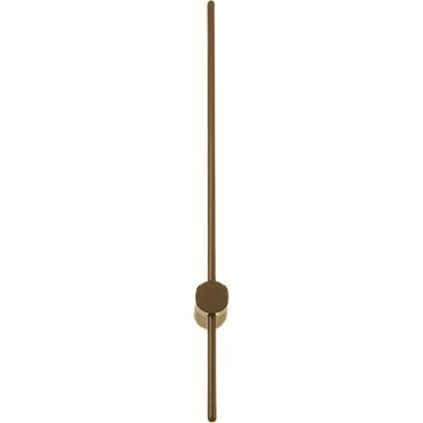 Zeen W2 Gold - Plafón de pared LED moderno 100 cm (1/3)