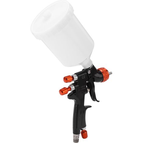 Kit pistolet à peinture haute atomisation avec buse de 1,3 mm pour retouches d'apprêt et de vernis transparent automobile (1/5)