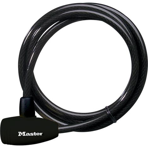 Master Lock 8154EURD cavo antifurto per bicicletta nero 1,80 m (1/4)
