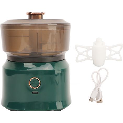 Robot culinaire pour bébé, mini hachoir électrique rechargeable USB, professionnel et efficace, pour purifier les aliments pour bébé (ail, piment, oignon, viande).