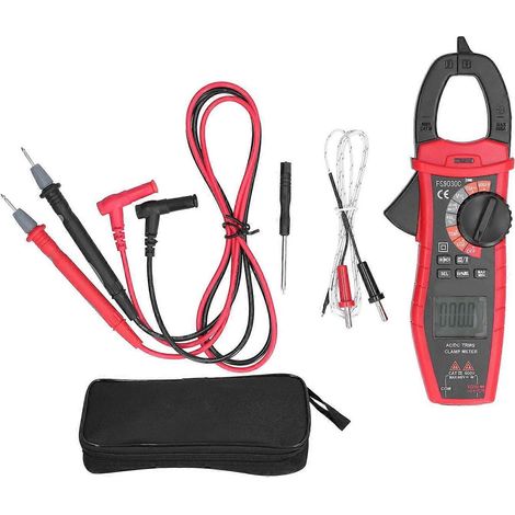 FS9030 Digitalmultimeter LED-Zangenmessgerät Intelligenter Spannungs- und Stromprüfer mit hoher Genauigkeit