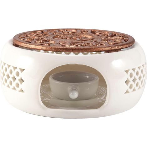 Céramique Teapot chauffe support base thé Insulation café eau Candle chauffage Teaware (1/5)