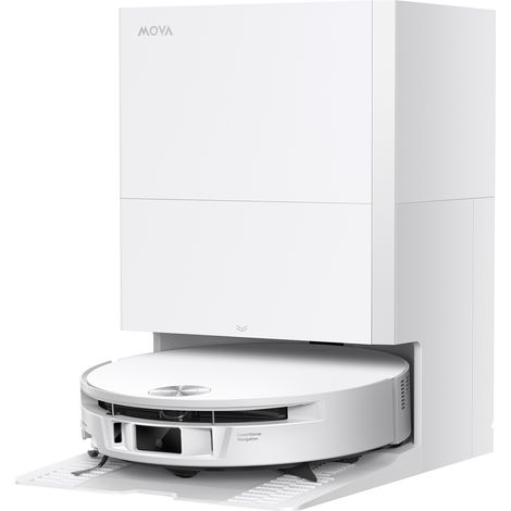 MOVA S70 Roller Lite Robot aspirateur laveur 24 000 Pa, lavage Roller, navigation CovertSense, station auto-vidage, nettoyage 75 °C (1/5)