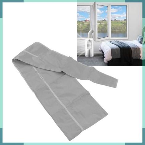 VBESTLIFE Kit d'étanchéité de fenêtre pour climatiseur portable en toile pour cadre de fenêtre universel AC en 4 mètres/13,1 pieds (1/5)